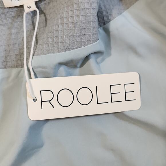 Roolee Women's Sage Green Cape Jacket Size Med Full Zip Ripstop Earth Tone NWT - Picture 12 of 13